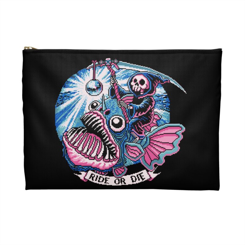Ride or Die Angler Fish Project Bag - Image 2