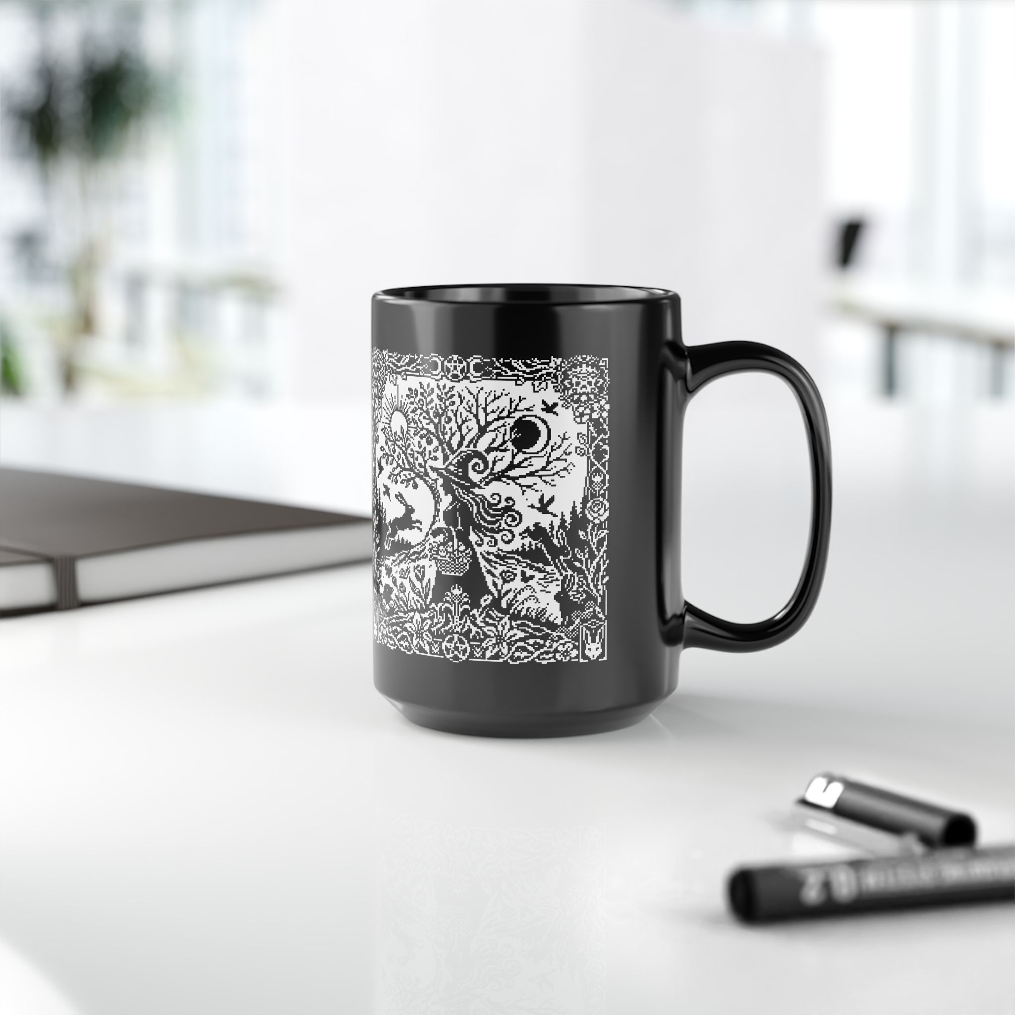 Ostara Witch Ceramic Mug - Image 12