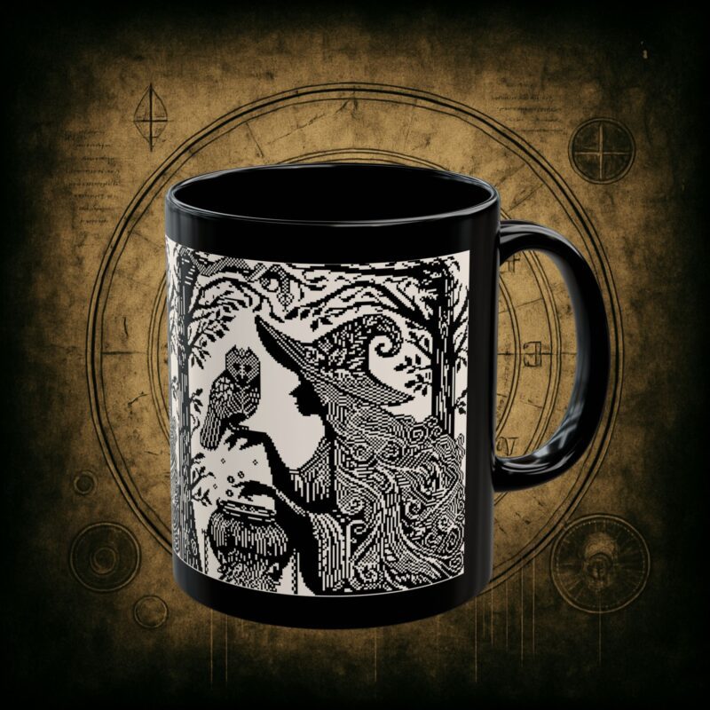 Wood Witch 2 Ceramic Mug