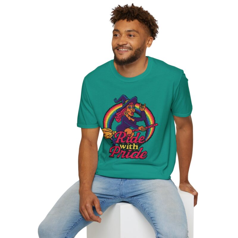 Ride with Pride Unisex T-Shirt - Image 47