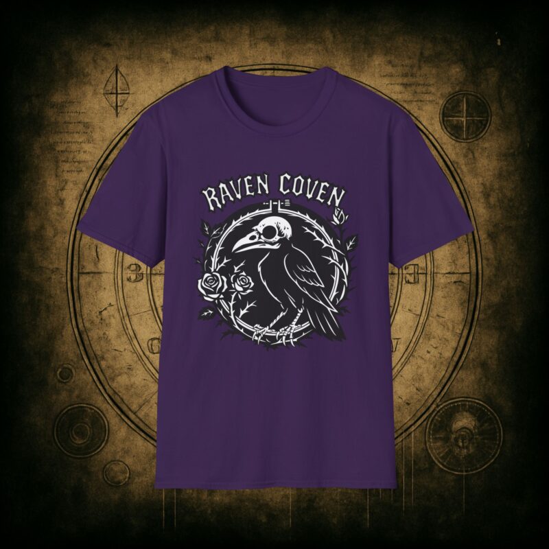 Raven of the Coven Raven Unisex T-Shirt - Image 58