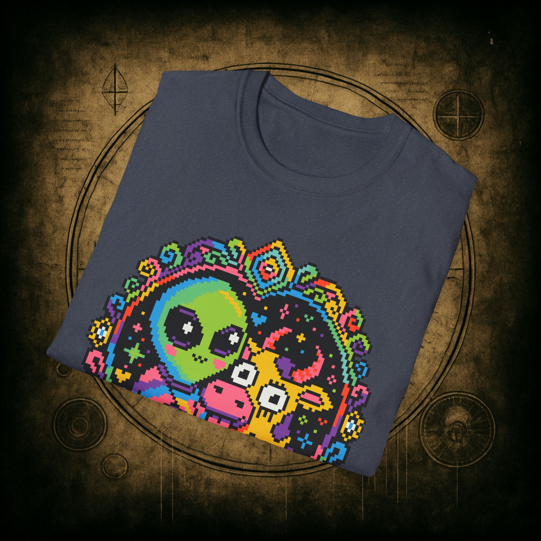 Space Cow Unisex T-Shirt - Image 67