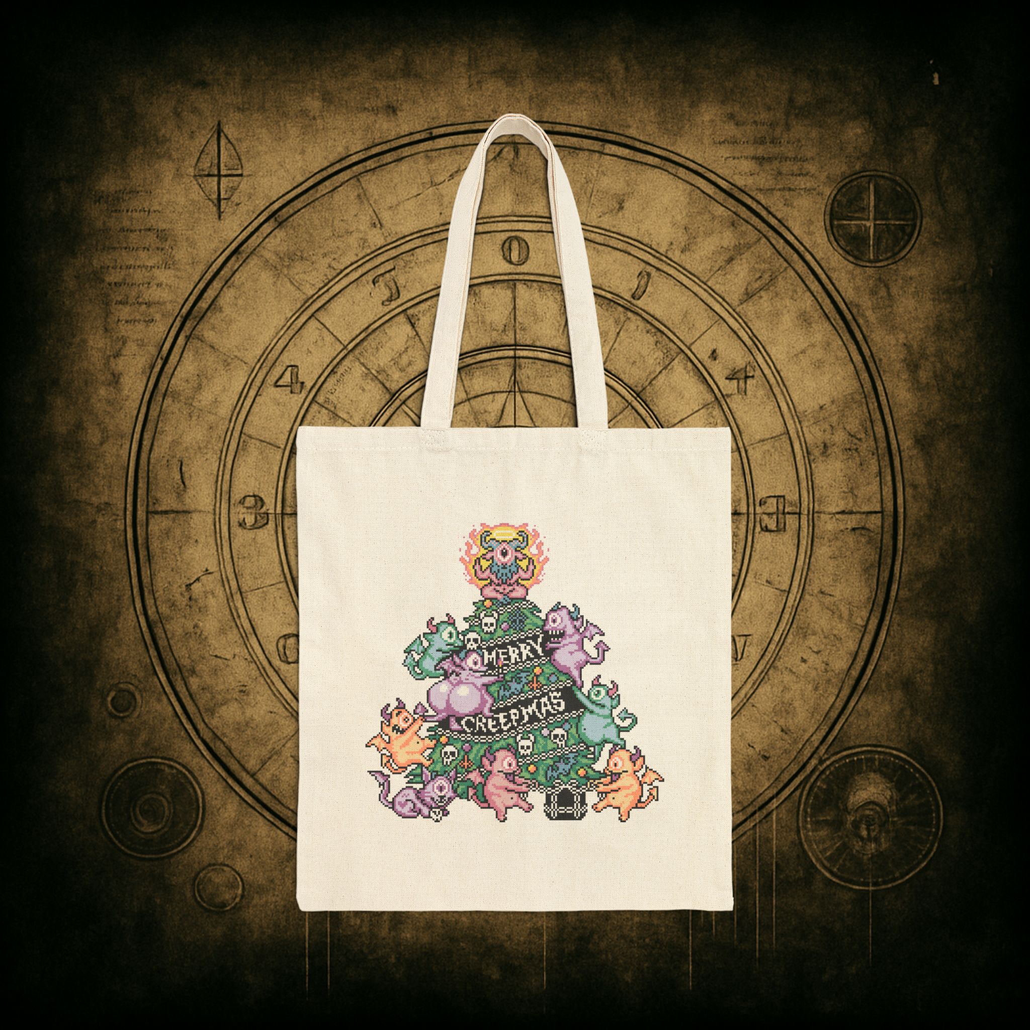 Merry Creepmas Tote Bag - Image 8