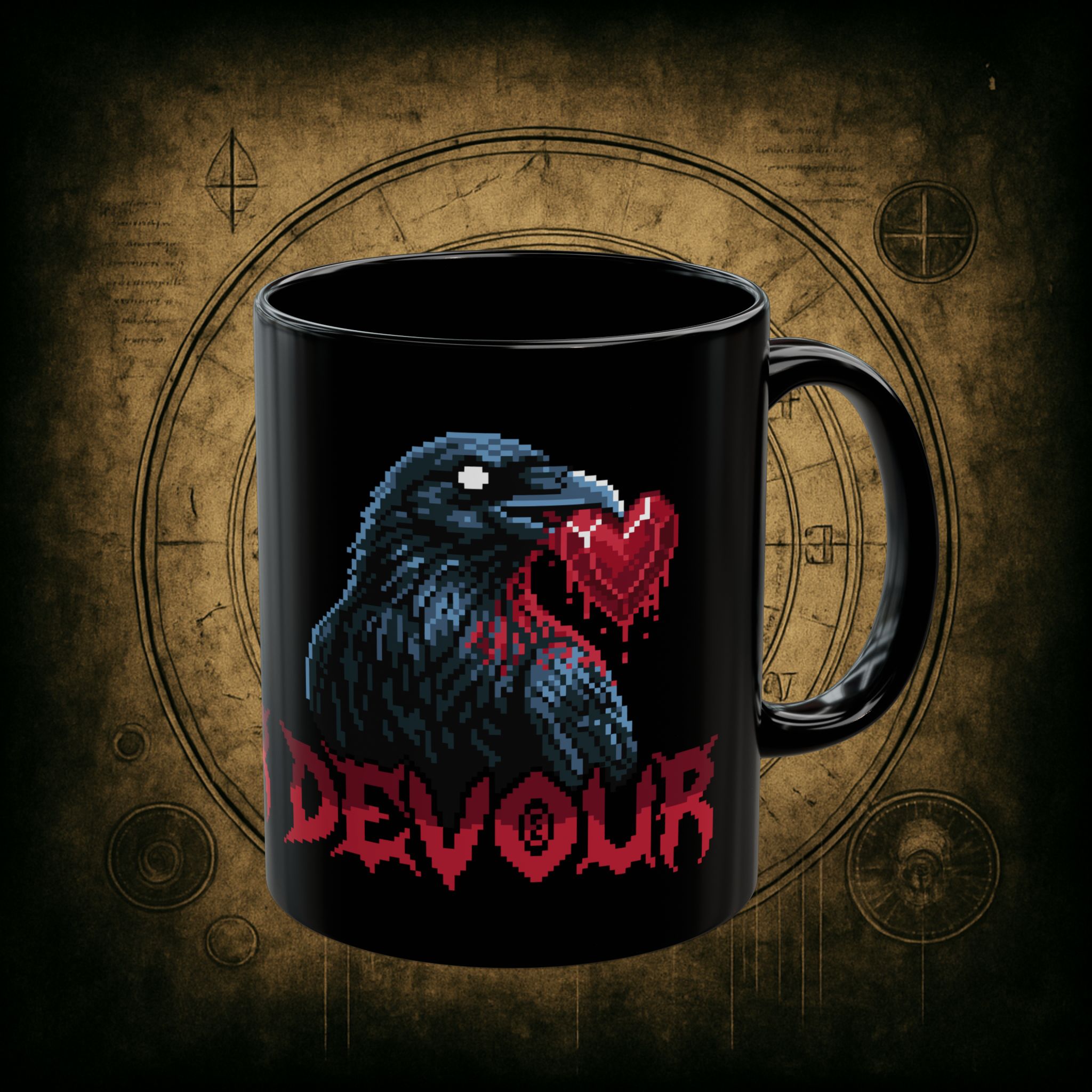 Devour Raven Mug