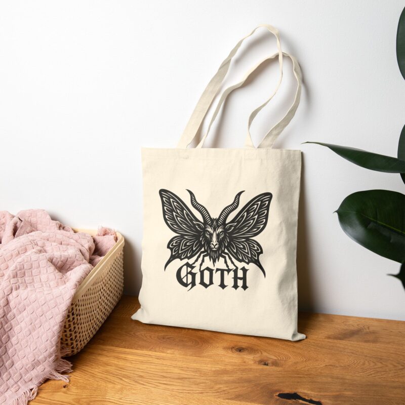 Goth Tote Bag - Image 6