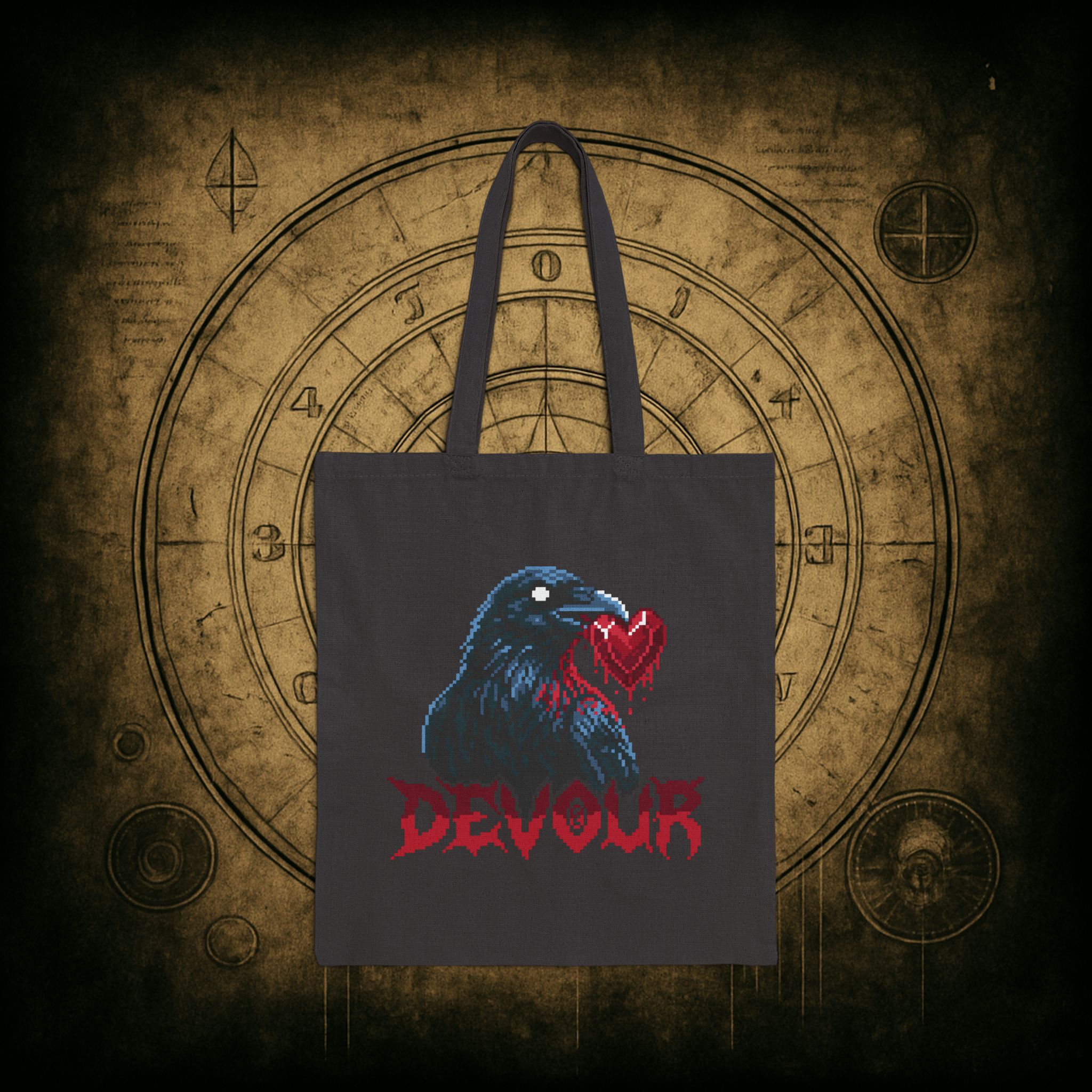 Devour Raven Tote Bag - Image 8