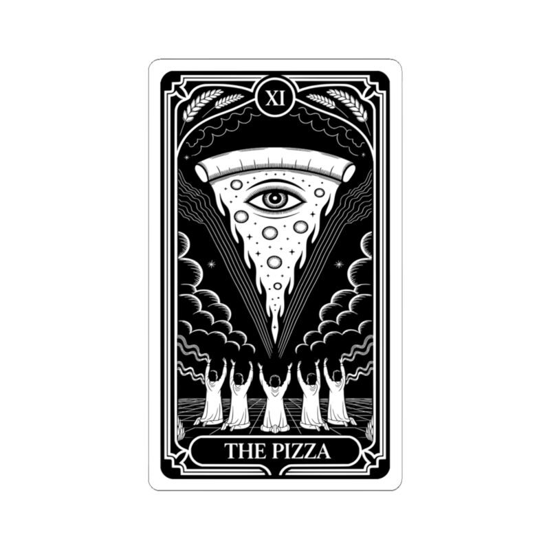 The Pizza Tarot Kiss-Cut Sticker - Image 22