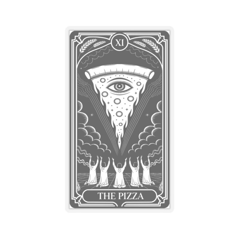 The Pizza Tarot Kiss-Cut Sticker - Image 19