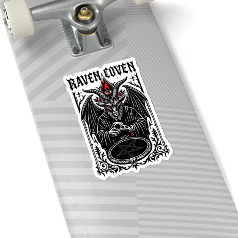 Raven Coven Initiation Kiss-Cut Sticker - Image 23