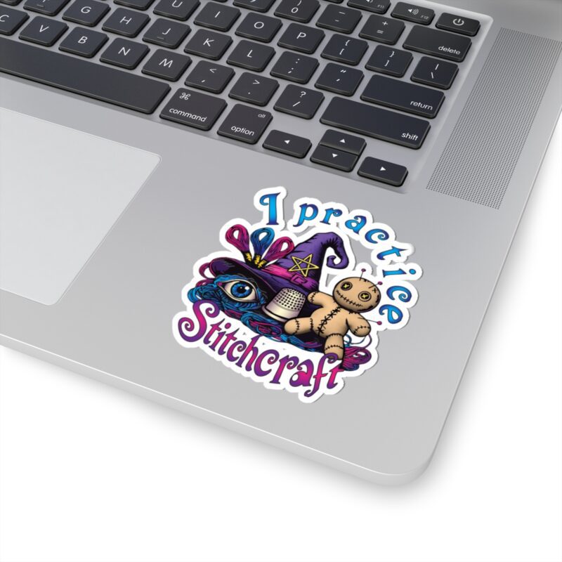 I Practice Stitchcraft Kiss-Cut Sticker - Image 14