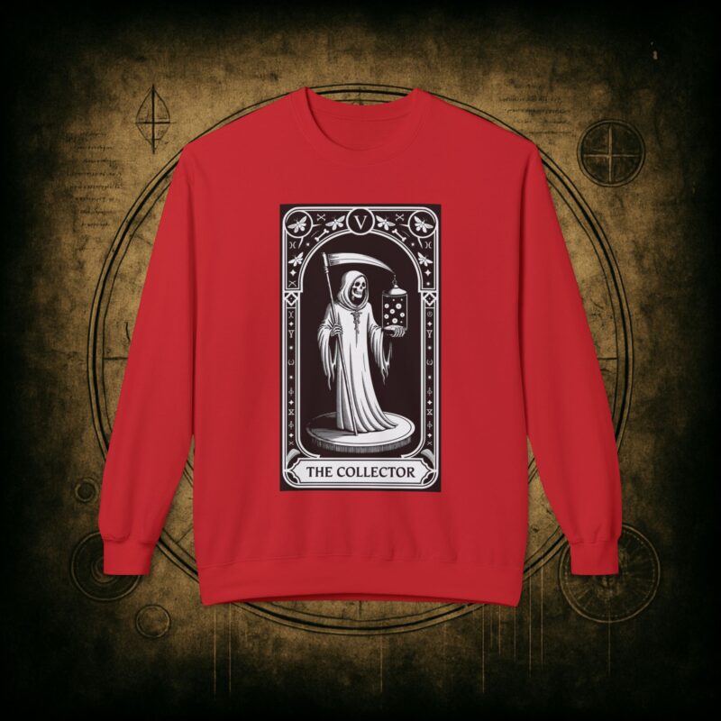 The Collector Tarot Unisex Sweatshirt - Image 4