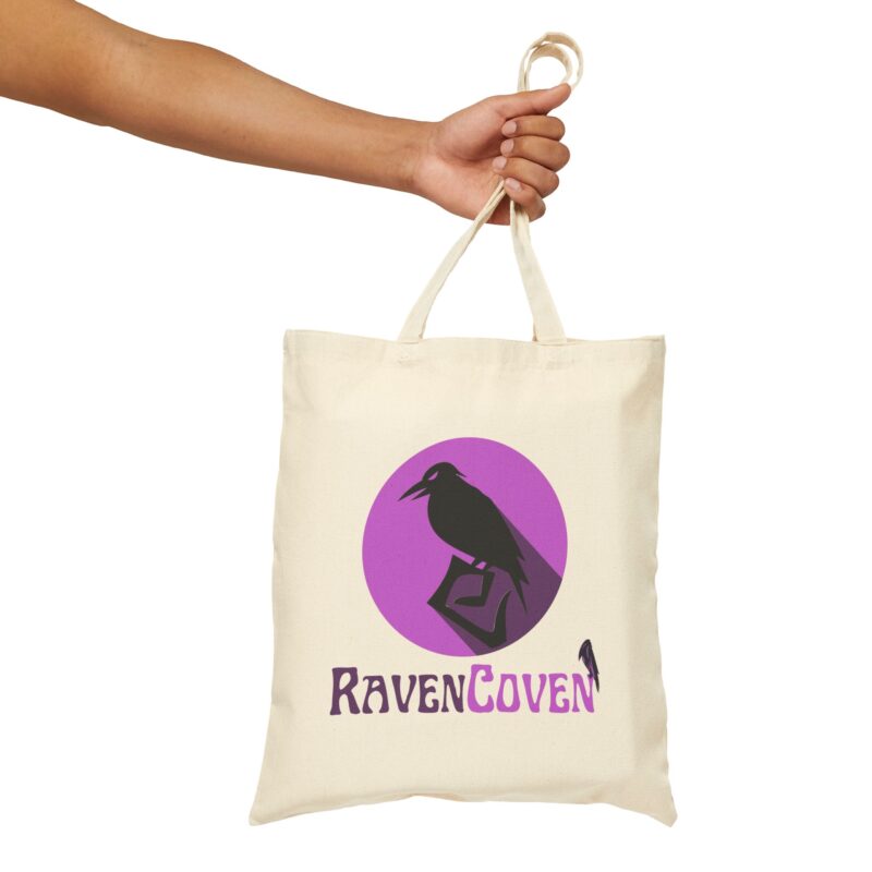 Raven Coven Logo Tote Bag - Image 11