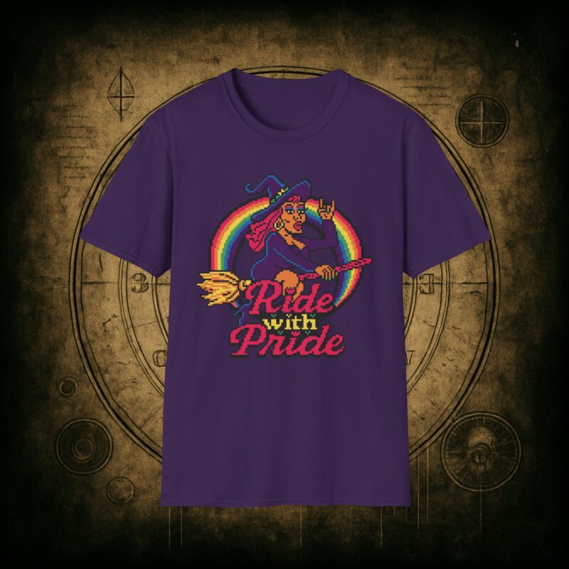 Ride with Pride Unisex T-Shirt - Image 58