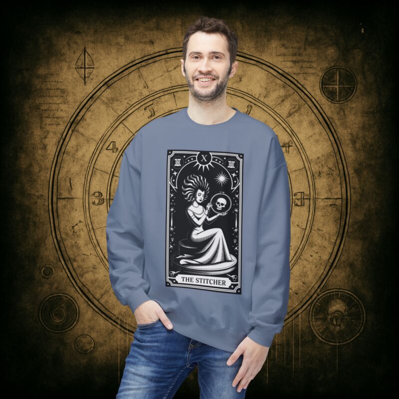 The Stitcher Tarot Unisex Sweatshirt - Image 27