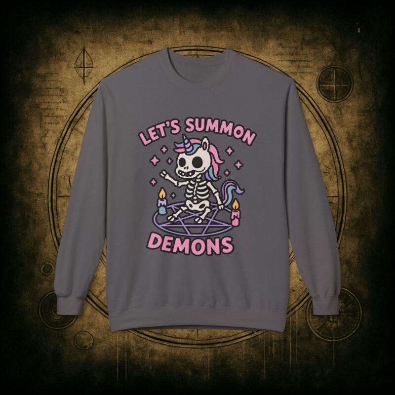 Let’s Summon Demons Unisex Sweatshirt - Image 28