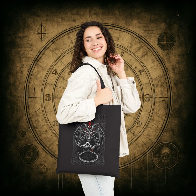 Raven Coven Initiation Tote Bag - Image 9