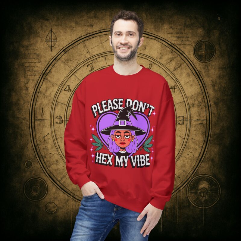 Don’t Hex My Vibe Unisex Sweatshirt - Image 6