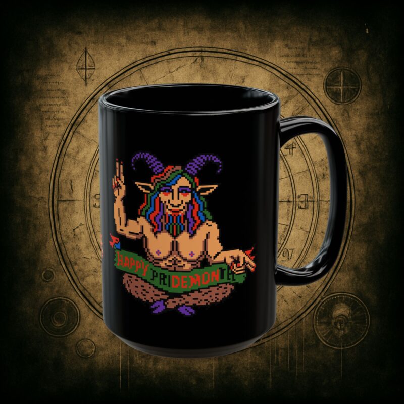 Happy PriDEMONTH Ceramic Mug - Image 9