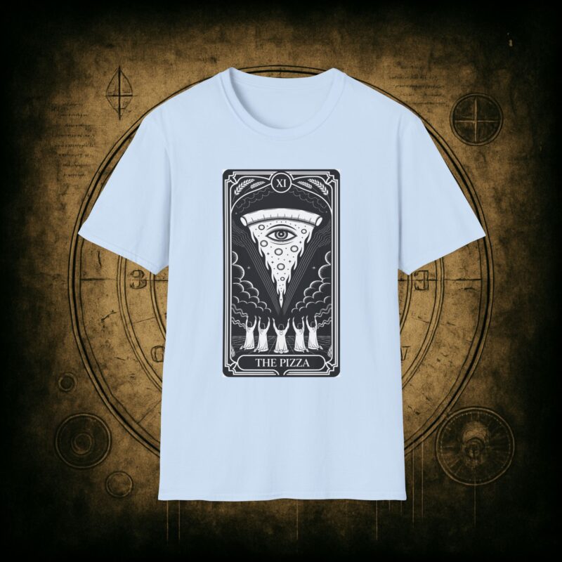 The Pizza Tarot Unisex T-Shirt - Image 48