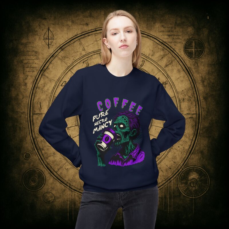 Zombie Coffee Necromancy Sweatshirt - Image 2