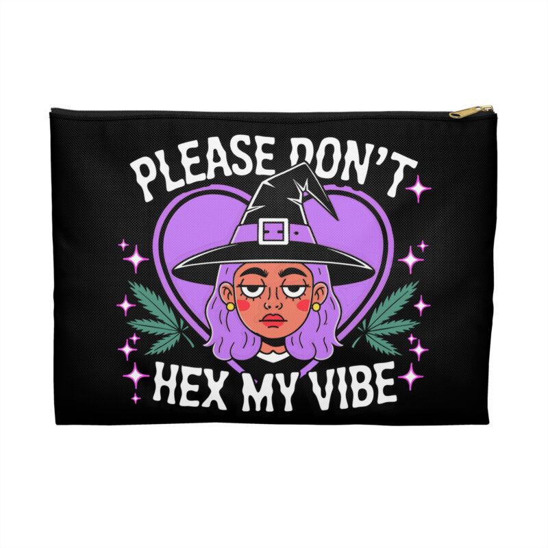 Don't Hex My Vibe Project Bag