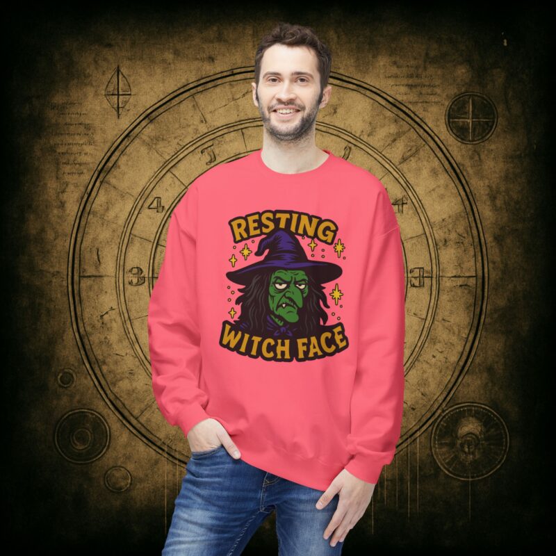 Resting Witch Face Unisex Sweatshirt - Image 42