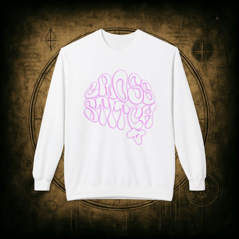 Cross Stitch Mind Unisex Sweatshirt - Image 7