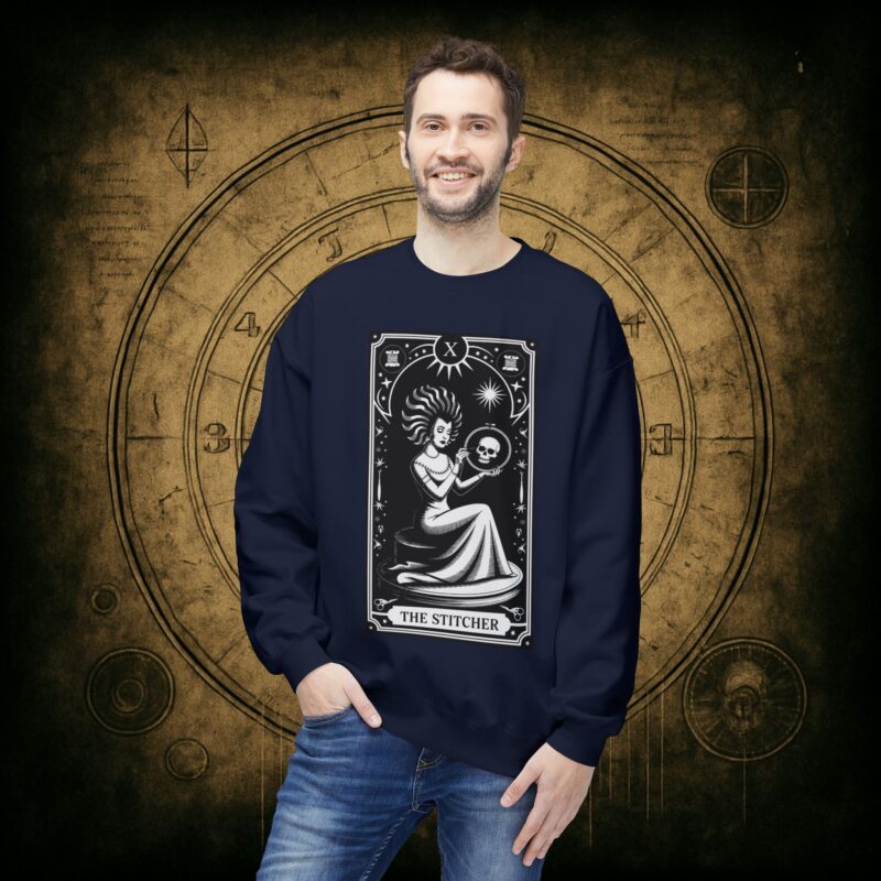 The Stitcher Tarot Unisex Sweatshirt - Image 36