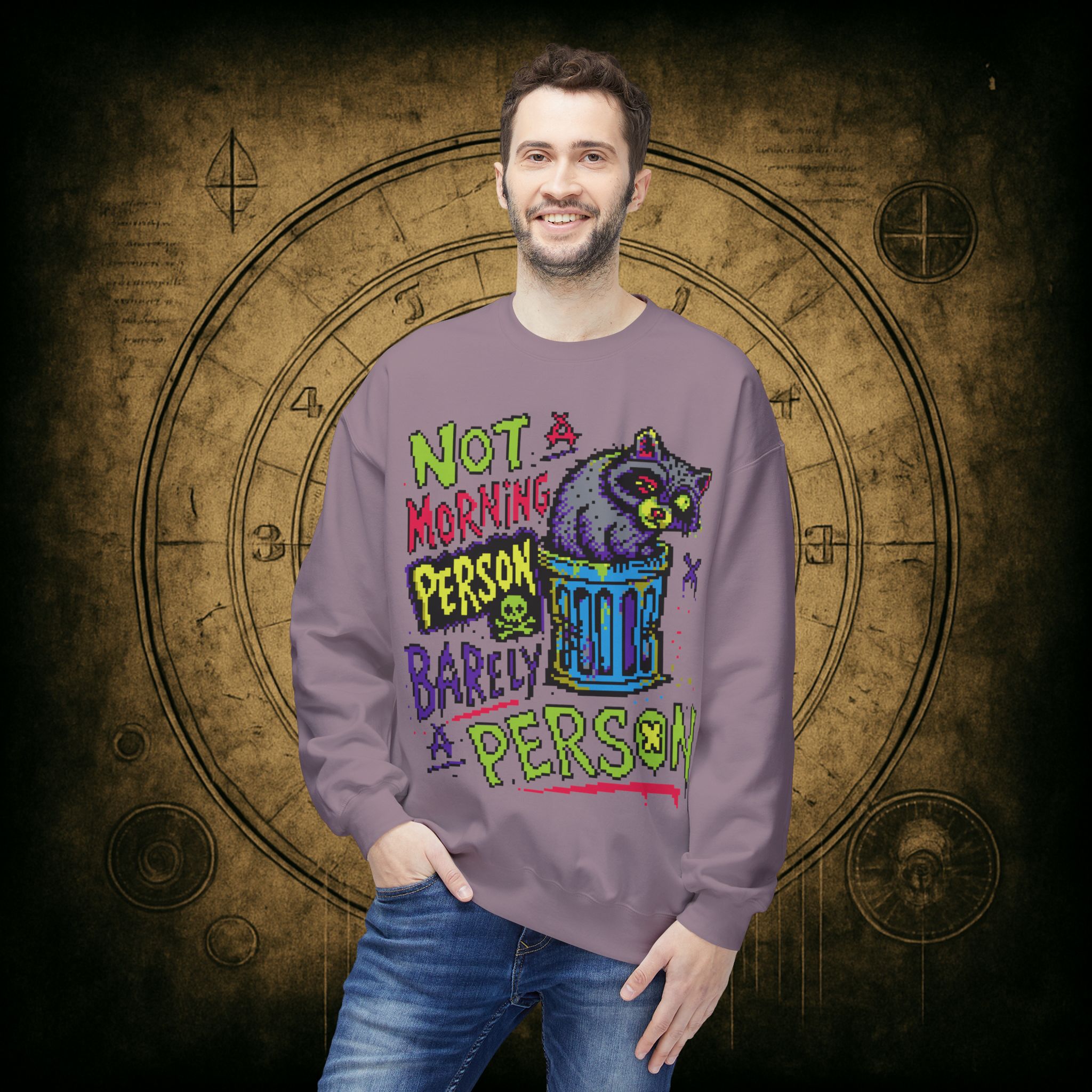 Not A Morning Person Sweatshirt - Image 51