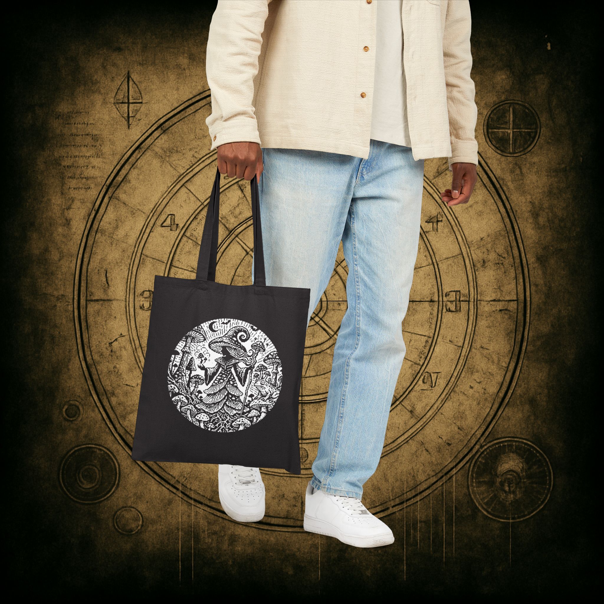 Mycelium Witch Tote Bag - Image 14