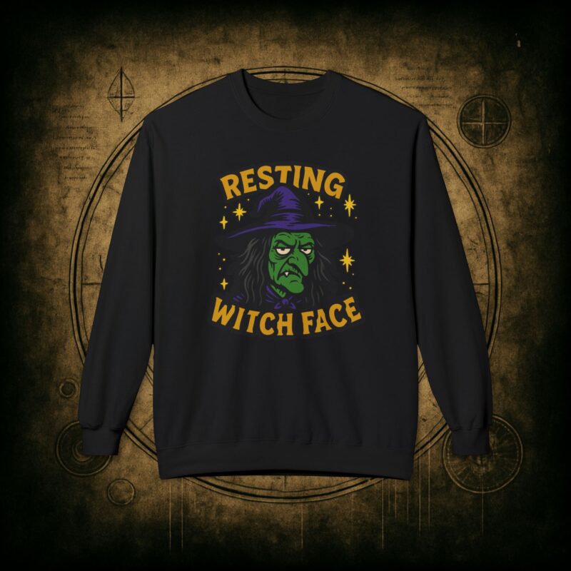 Resting Witch Face Unisex Sweatshirt - Image 13