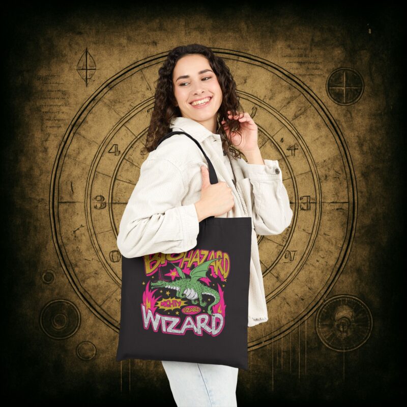 Biohazard Wizard Tote Bag - Image 3