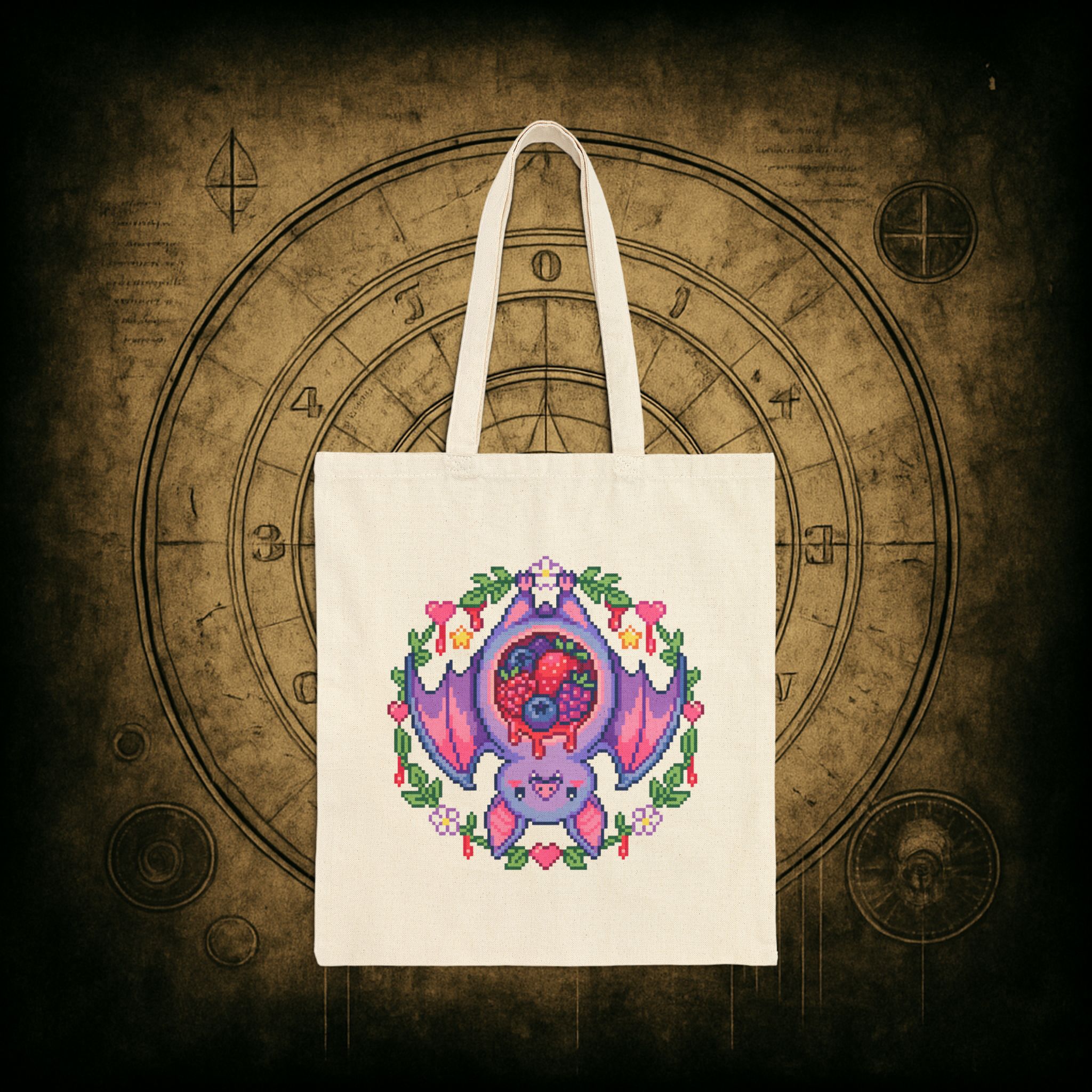 Fruit Bat Tote Bag - Image 8