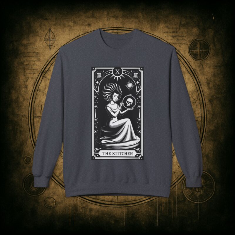 The Stitcher Tarot Unisex Sweatshirt - Image 19