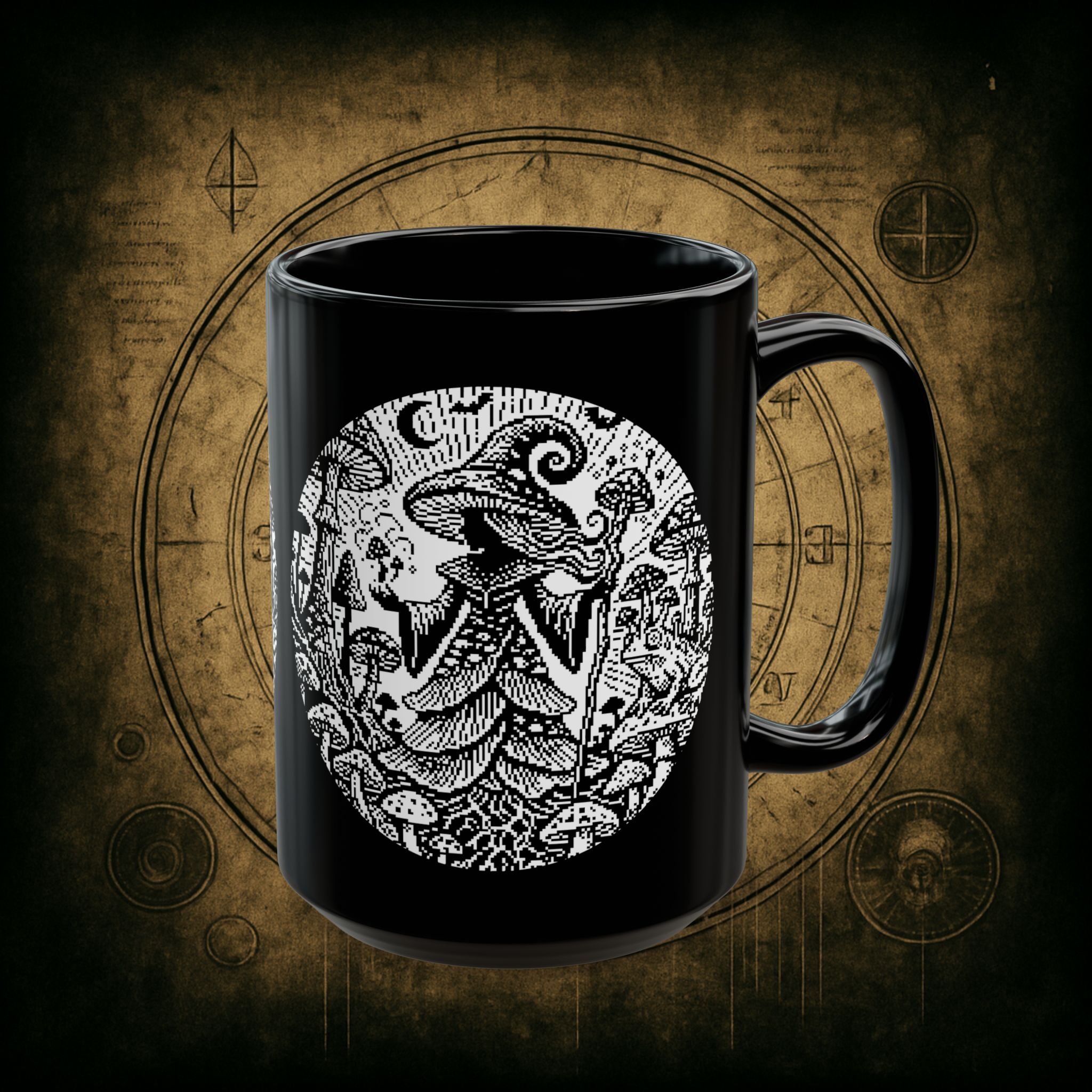 Mycelium Witch Ceramic Mug - Image 9