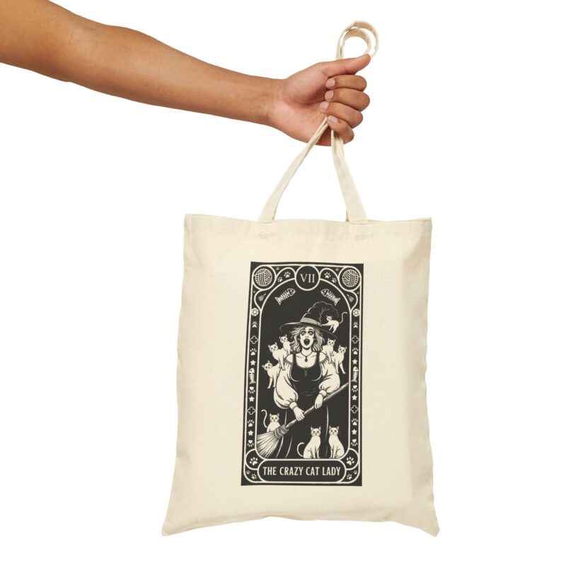 The Crazy Cat Lady Tote Bag - Image 11