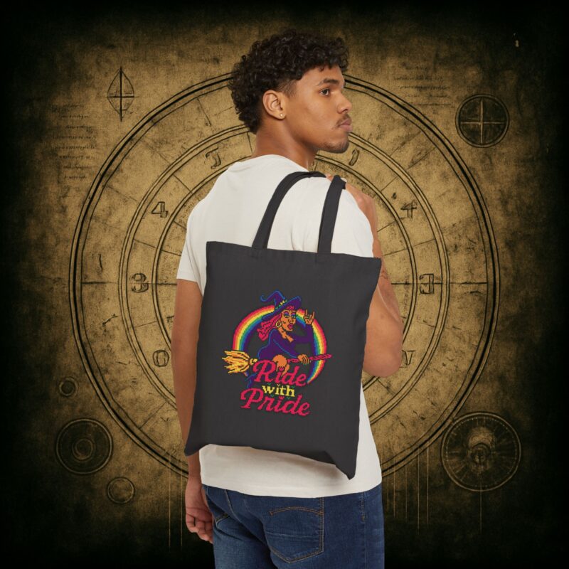 Ride with Pride Tote Bag - Image 2