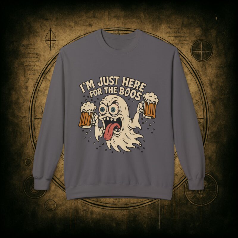 Here for the Boos Unisex Softstyle Sweatshirt - Image 28