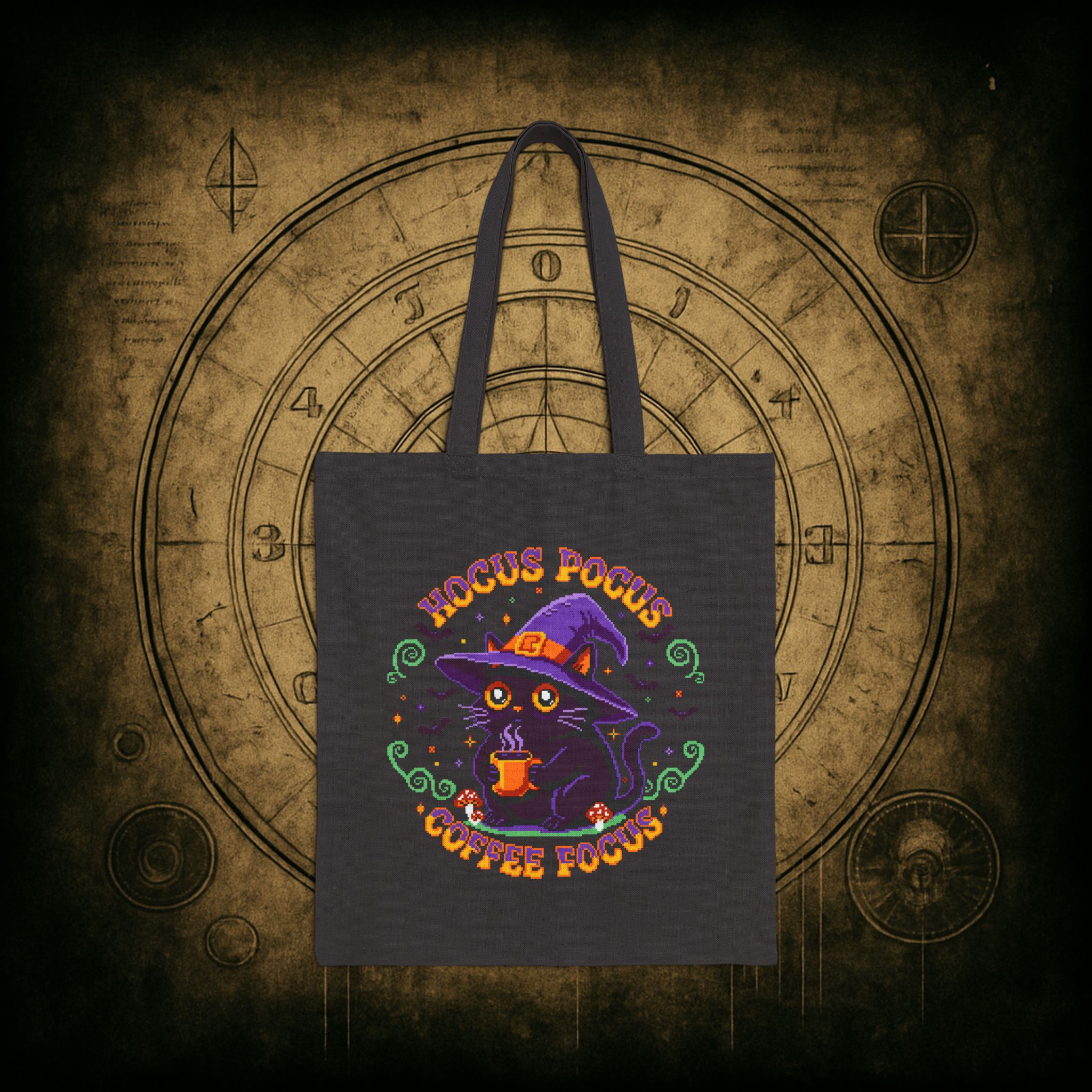 Hocus Pocus Coffee Focus Tote Bag