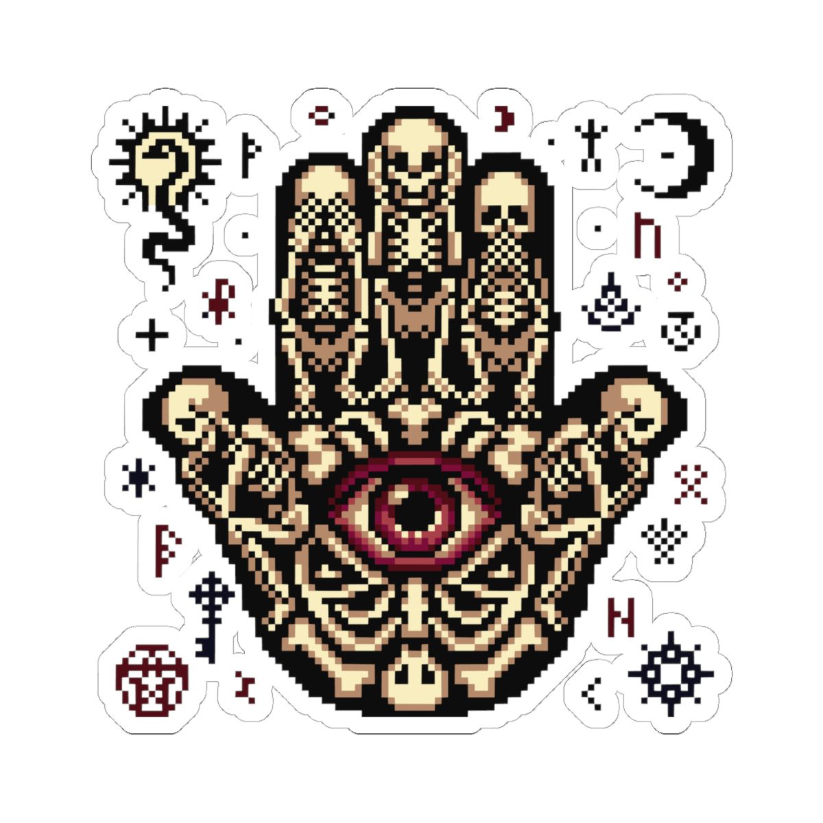 See No Evil Eye Kiss-Cut Sticker - Image 22