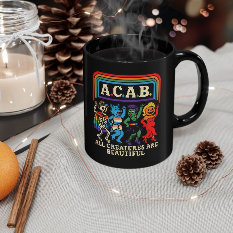 All Creatures Are Beautiful Ceramic Mug - Image 4
