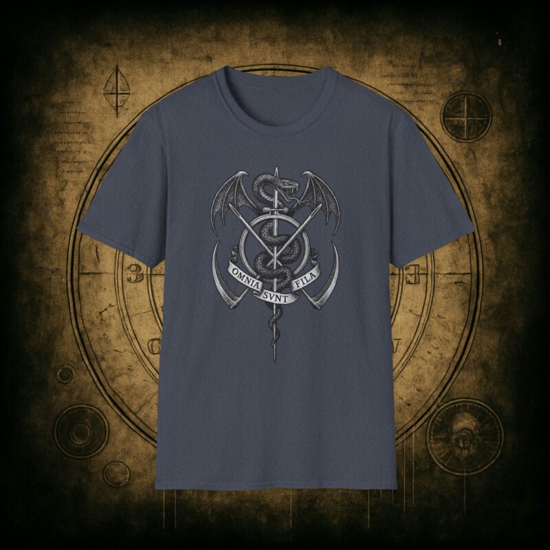 Omnia Sunt Fila Unisex T-shirt - Image 53