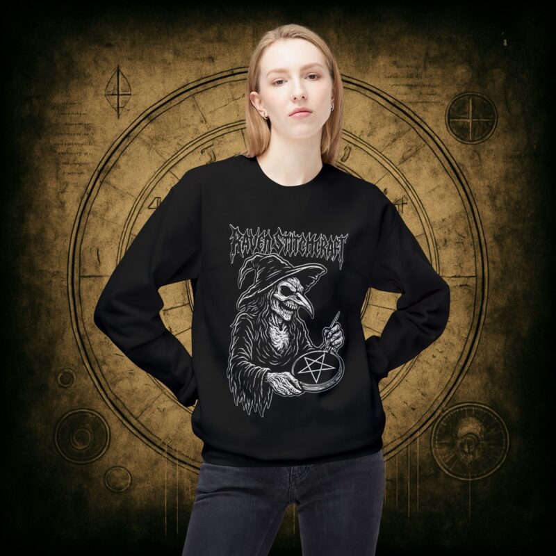 Raven Stitcher Unisex Sweatshirt - Image 2