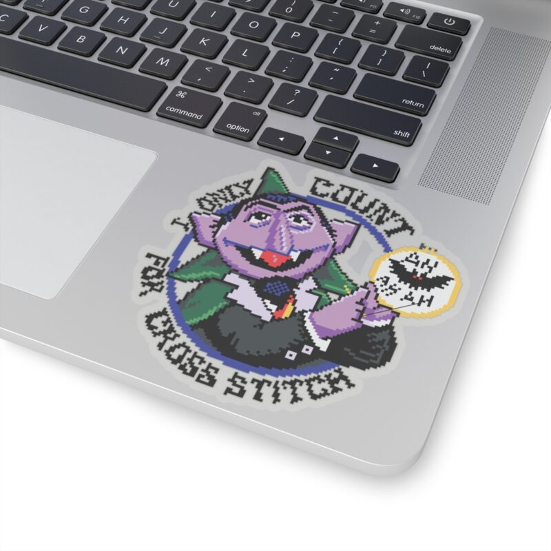 Count for Cross Stitch Kiss-Cut Sticker - Image 17