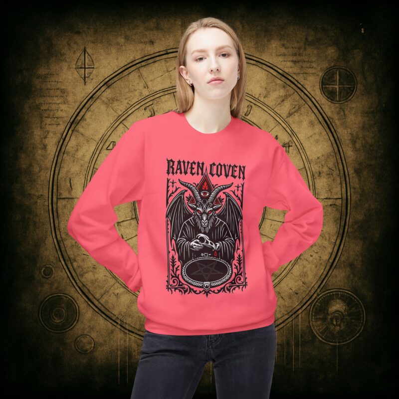 Raven Coven Initiation Unisex Sweatshirt - Image 41