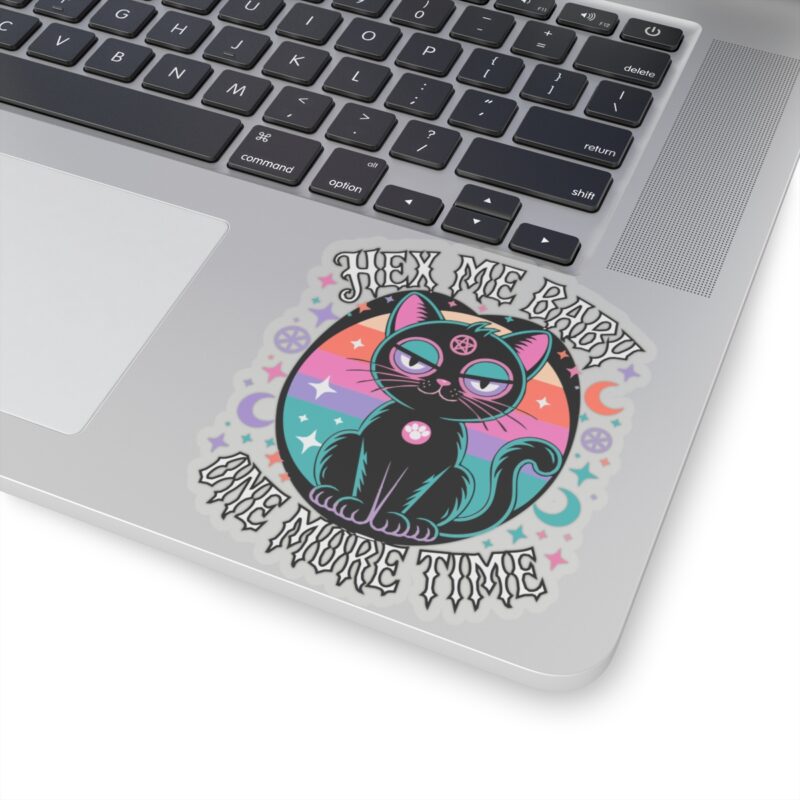 Hex Me Baby One More Time Kiss-Cut Sticker - Image 17