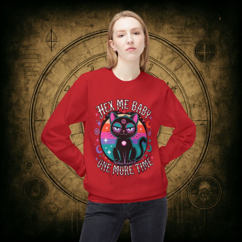 Hex Me Baby Unisex Sweatshirt - Image 5