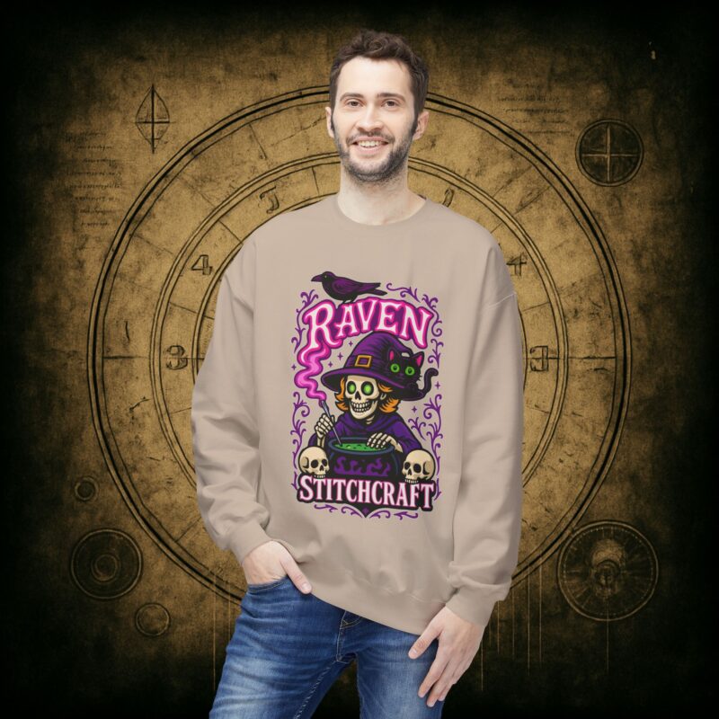 Raven Stitch Craft Brewing Unisex Sweatshirt - Image 15