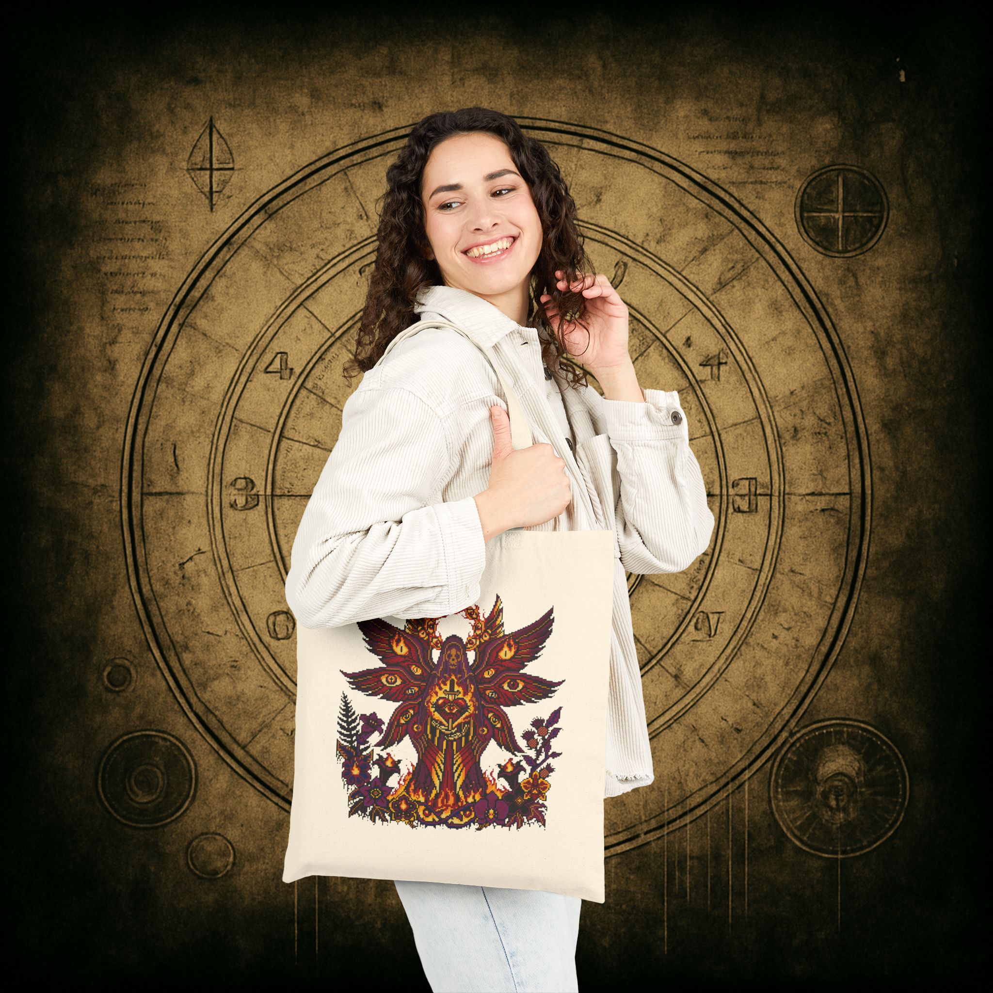 Fallen Seraphim Dusk Tote Bag - Image 10