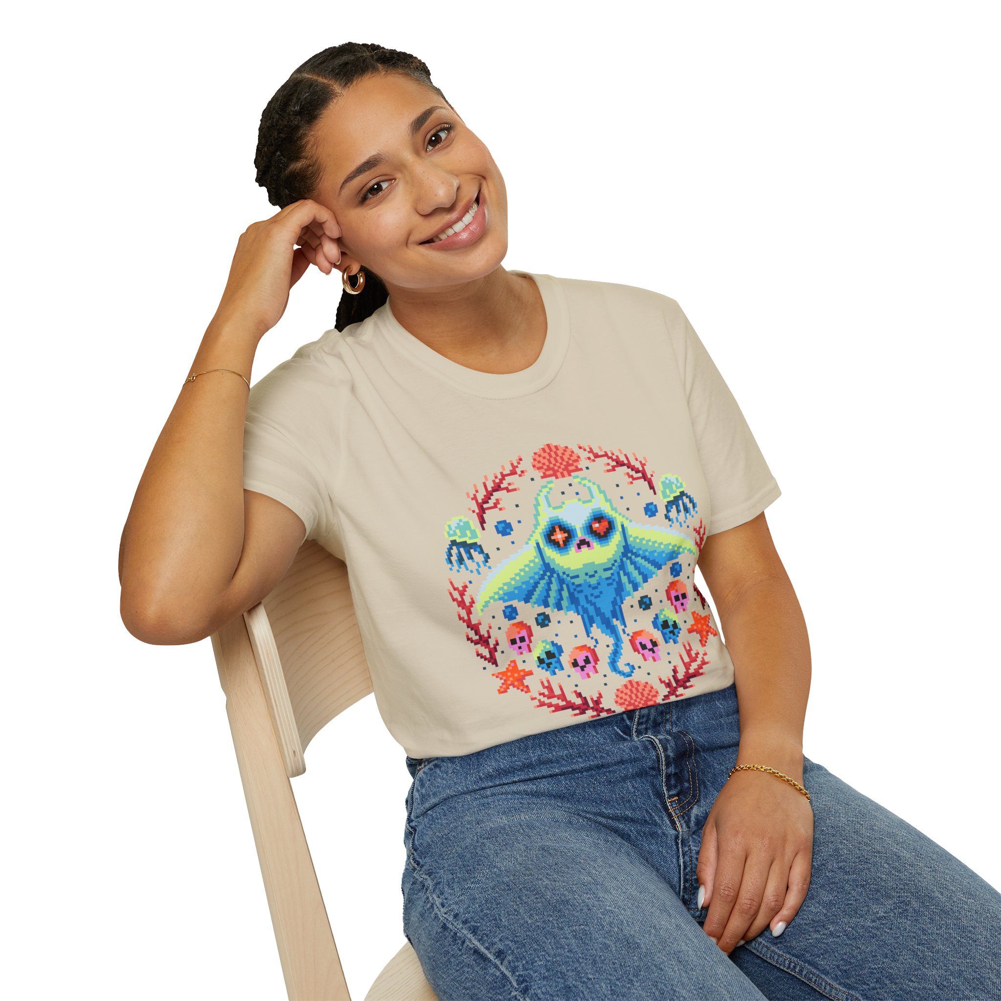 Manta Ray Unisex T-Shirt - Image 34